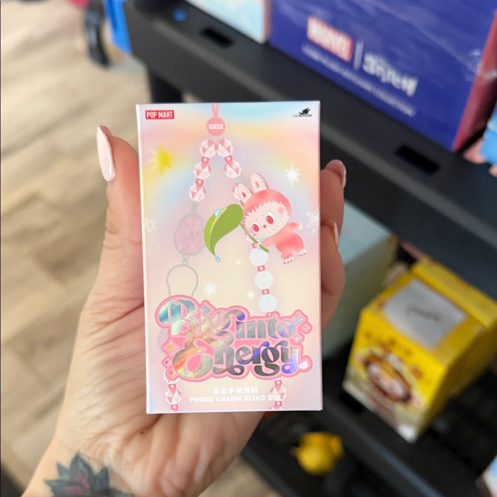 Pop Mart Pink Bunny Charm Blind Box